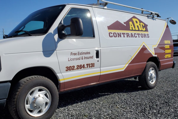 Arc Contractors quarter wrap